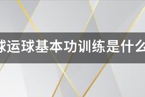 美式篮球基本功训练计划运球